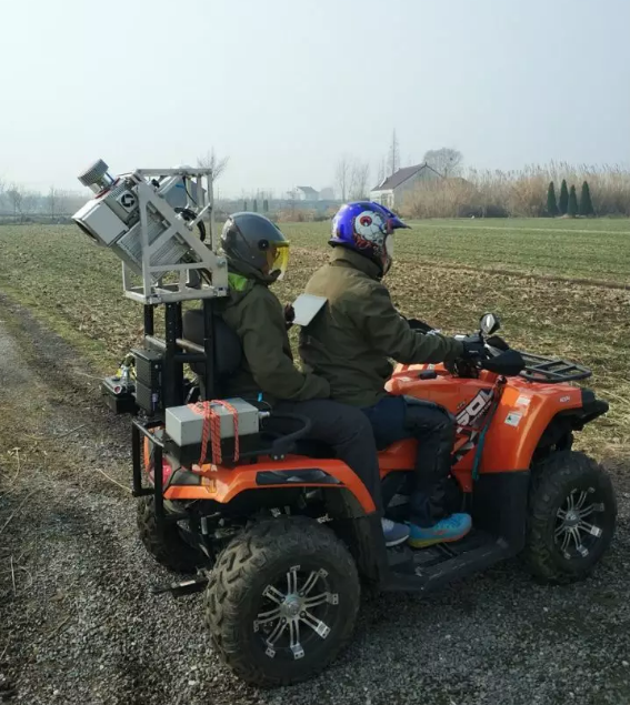 南通沙地摩托車車載1:500地籍測量